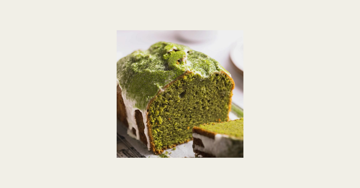 Cake Healthy au Matcha 🍰