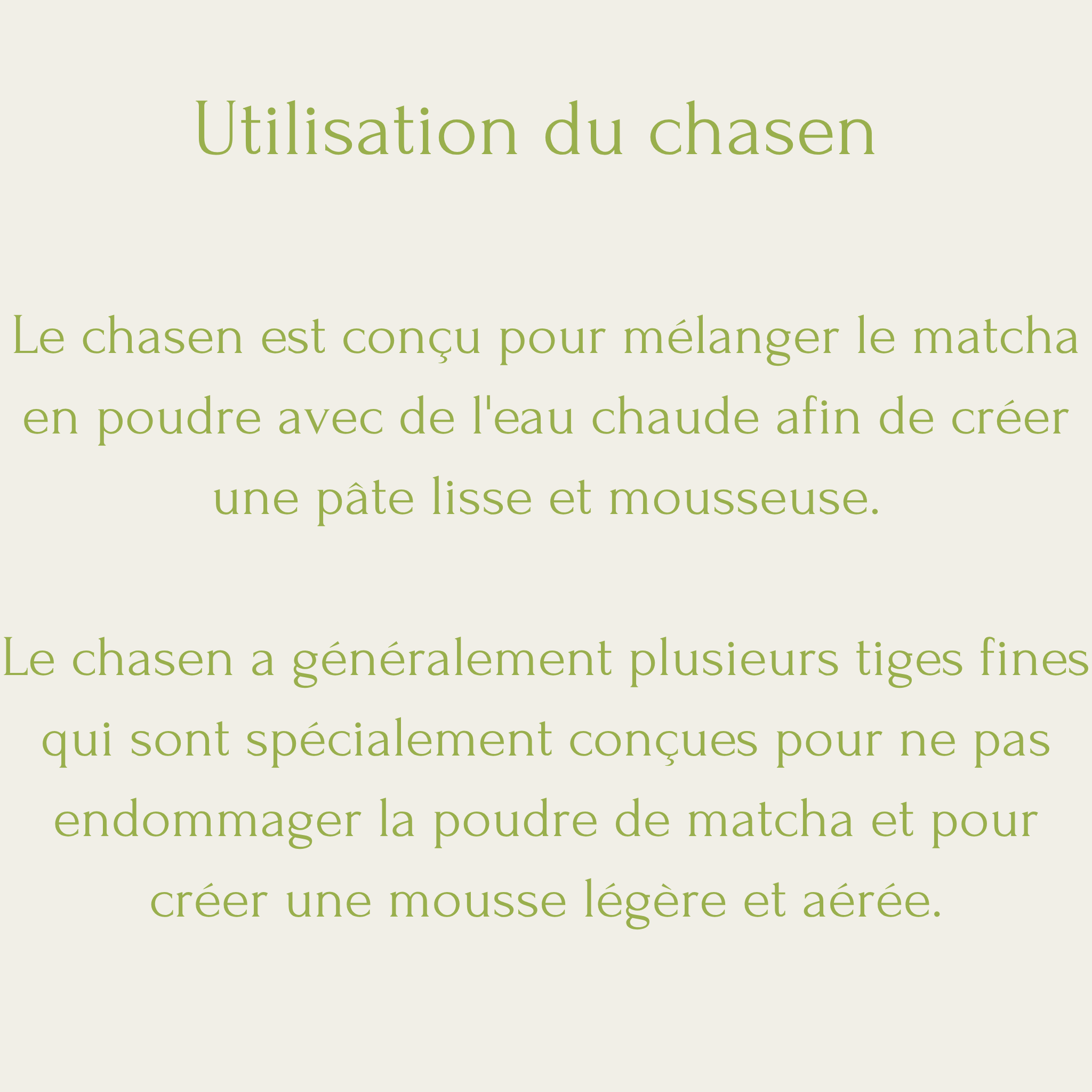 Chasen (fouet en bambou)